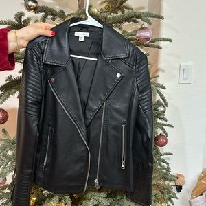 Topshop leather jacket